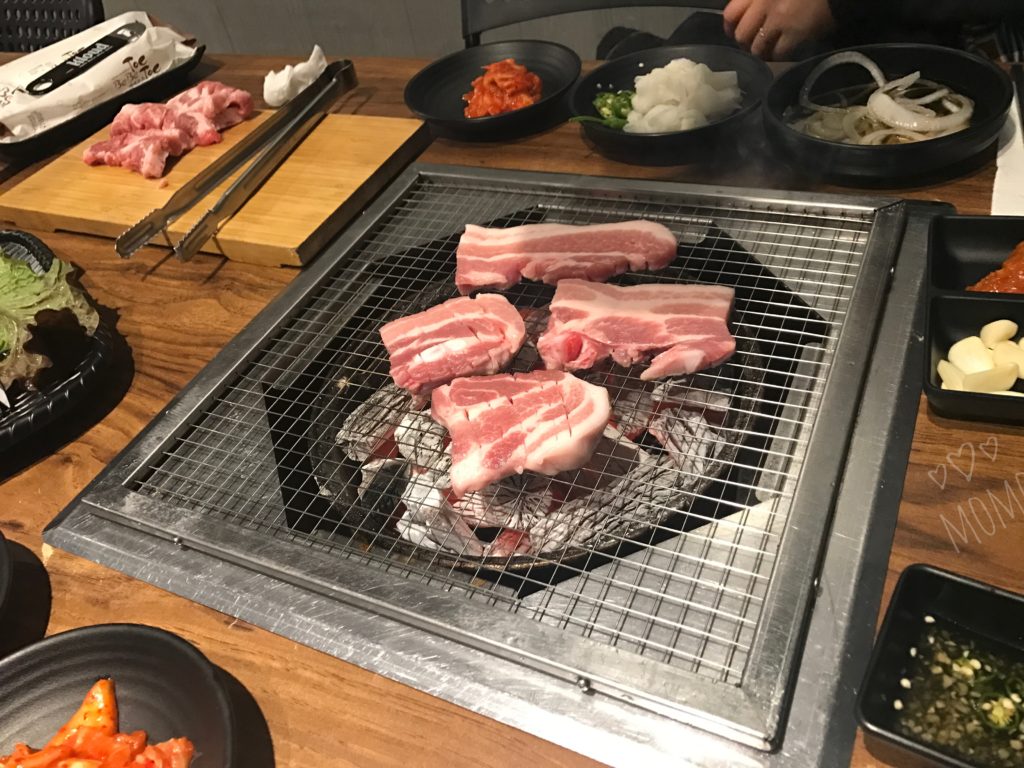 釜山　ディナー
