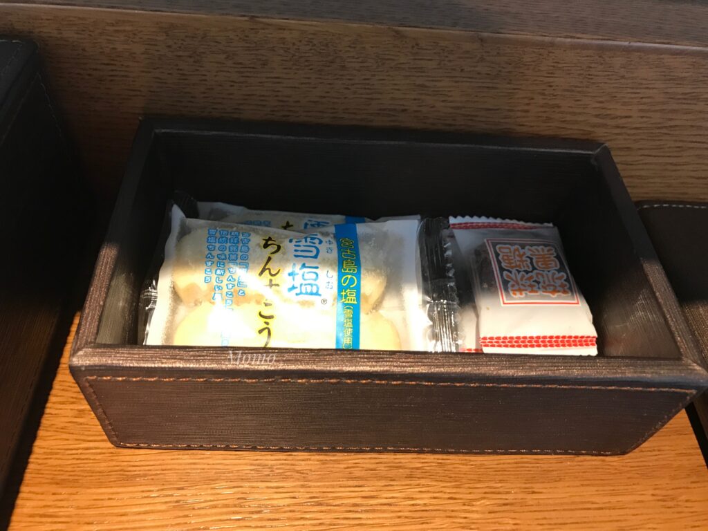 瀬長島ホテル　お菓子　サービス