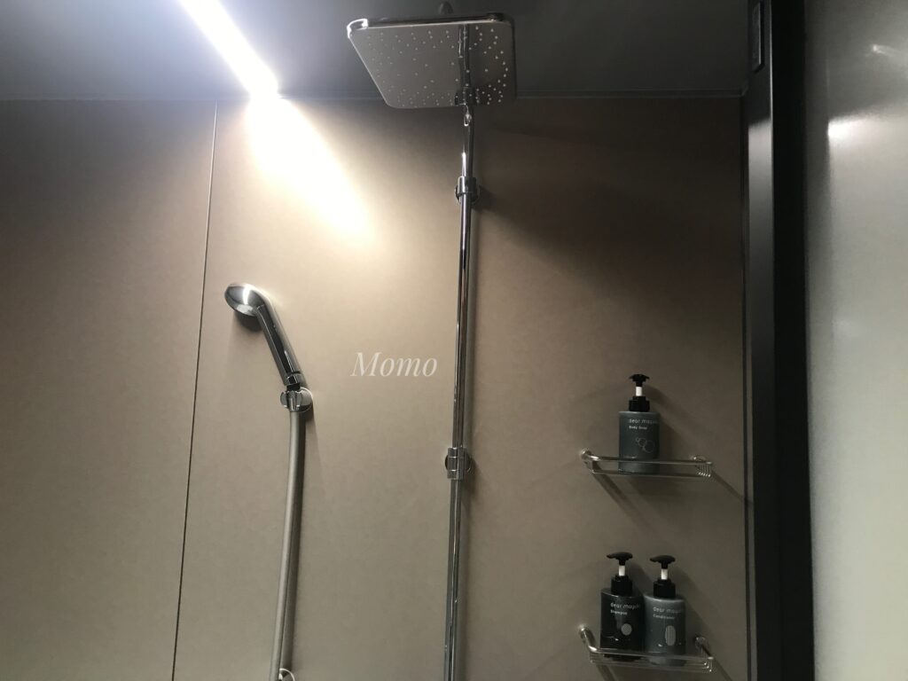 ノーガホテル上野　シャワー