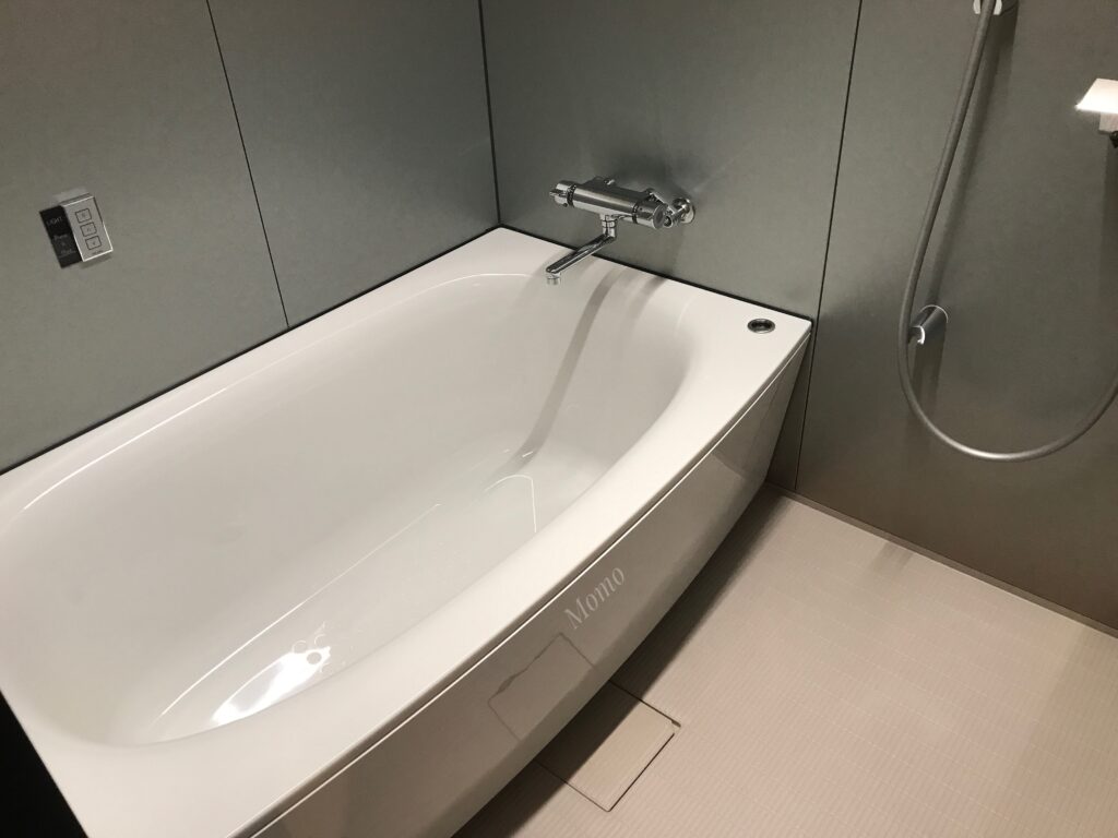 ノーガホテル上野　ブログ　浴槽