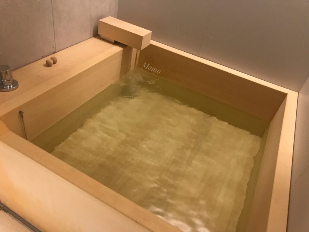 TSUKI 東京　檜風呂体験