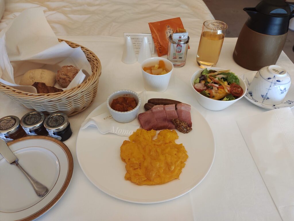 ザ・キタノホテル東京　朝食　ブログ