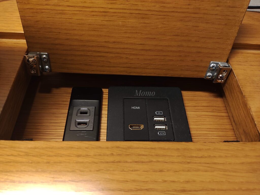 京王プラザホテル　USBポート　テレワーク