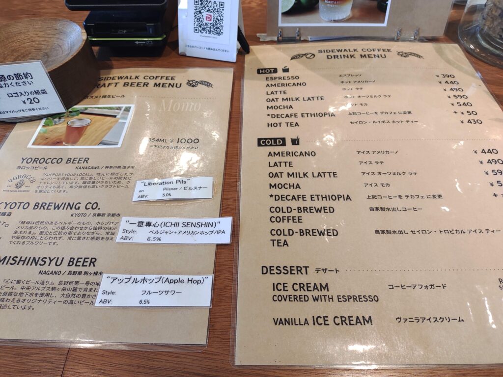 下北沢　カフェ　メニュー