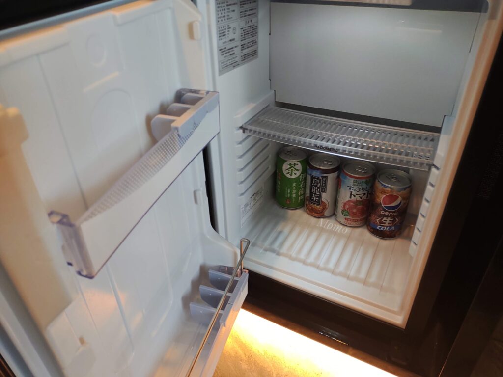 ハイアットリージェンシー東京ベイ　ドリンク　冷蔵庫