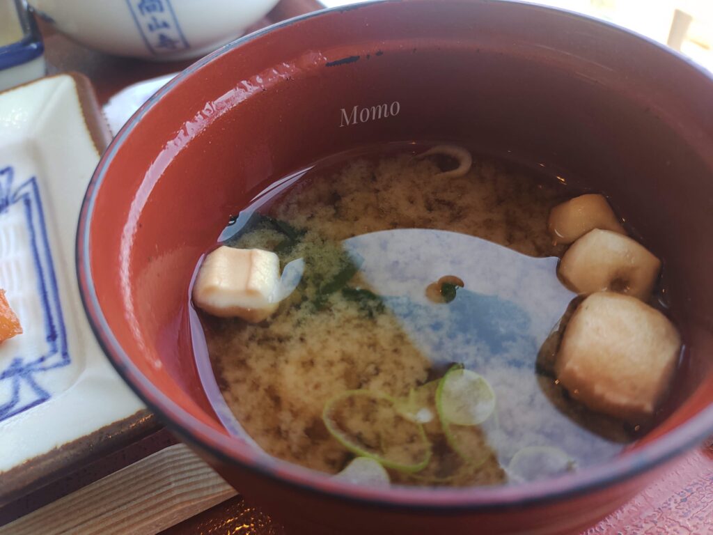 東京ドームホテル　お味噌汁